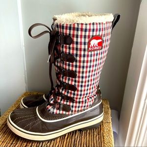 SOREL Plaid Boots